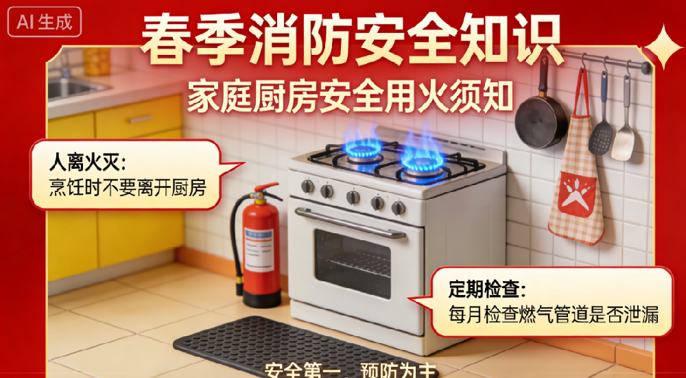 春季防火莫大意，，，，，，这份消防清静知识请查收~